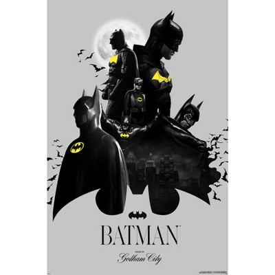 Trends International DC Comics Batman: 85th Anniversary - Batman Collage Unframed Wall Poster Prints