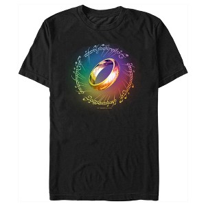 Adult Lord of the Rings Fellowship of the Ring Pride T-Shirt - 1 of 4