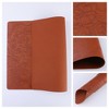 REGALWOVEN Faux Leather Non-Slip Heat-Resistant Washable Placemats 18 x 12 Inch 6 Pcs - 2 of 4