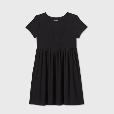 plain black dress target