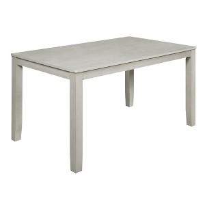 New Classic Furniture,Pascal 59" Retangular Wood Dining Set With 4 Chairs In Driftwood - 1 of 4