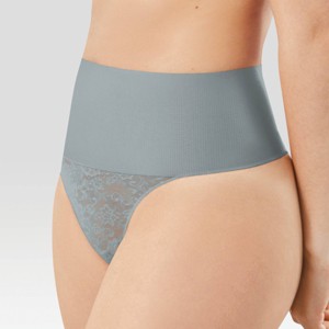 Maidenform Self Expressions Women's Tame Your Tummy Thong SE0049 - 1 of 4
