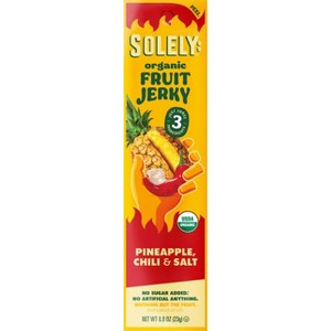 Solely Organic Pineapple with Chili & Salt Fruit Jerky - 0.8oz - 1 of 3