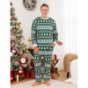 PATPAT Christmas Family Pajama Set, Gingerbread Striped Pajama Set - 2 of 4