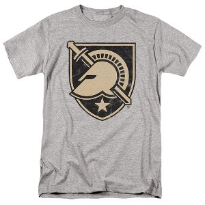 West Point United States Military Academy Official Distressed Primary Adult T Shirt, Athletic Heather - 1 of 4