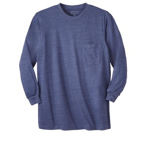 KingSize Men's Big & Tall Tall The Ultra-Light Comfort Long-Sleeve Tee - 1 of 4