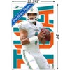 Trends International NFL Miami Dolphins - Tua Tagovailoa 20 Unframed Wall Poster Prints - 3 of 4