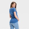 Short Sleeve V-Neck Maternity T-Shirt - Isabel Maternity by Ingrid & Isabel™ - 2 of 3