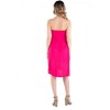 Maternity Knee Length Strapless Mini Dress - 24seven Comfort Apparel™ - 3 of 4