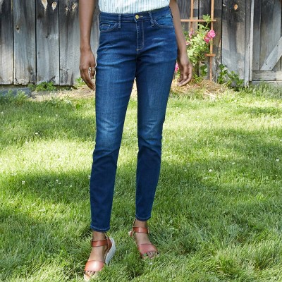 Women's Mid-rise Skinny Jeans - Universal Thread™ Blue : Target