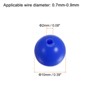 Unique Bargains Loose Craft DIY Earring Necklace Making Acrylic Round Beads 900 Pcs - 2 of 4