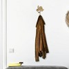 Cheung's Mythra Golden Snail & Flower Cast Iron Wall Hook - 2 of 4