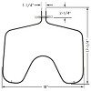 ERP® Replacement Bake Element for GE® Part Number WB44X5082 in Black - 2 of 4