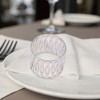 Unique Bargains Napkin Rings Ornamental Openwork Iron 1 Pc - 3 of 3