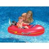 Swim Central Inflatable Stinger Speedboat Swimming Pool Raft - 48" - Black and Red - 3 of 4