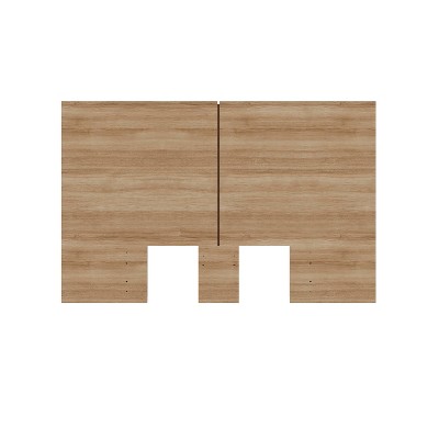 Nexera Full James Headboard Brown Oak: Modern Engineered Wood ...