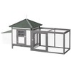 LOVMOR 77" Wooden Chicken Coop with Nesting Box - 4 of 4