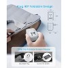 Itopfox European Travel Plug Adapter with 2 AC Outlets & 3 USB Ports (2 USB C), Foldable Type C Charger for US to Europe EU Italy Spain France - 2 of 4
