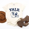 Yale Football Helmet - Women's Garment Dyed Graphic T-Shirt - 2 of 4