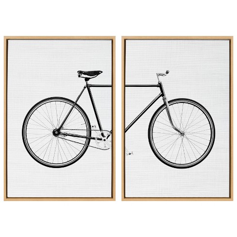 bike as wall art