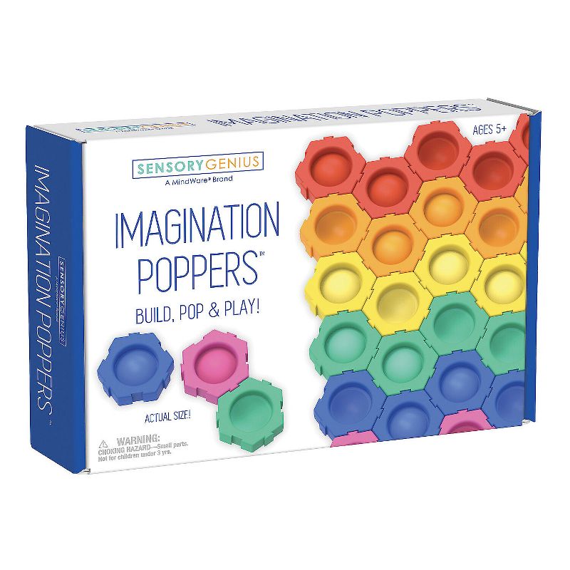 MindWare Sensory Genius Imagination Poppers — Fun Fidget Toys for Kids, Teens & Adults Ages 5 and Up, 4 of 5