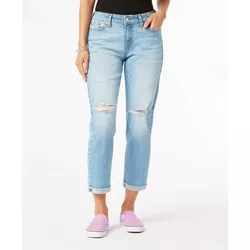DENIZEN® from Levi's® Women's Mid-Rise Cropped Boyfriend Jeans 