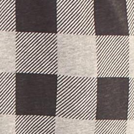grey black buffalo plaid