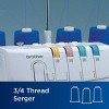 Brother Serger 1034D Heavy-Duty Metal Frame Overlock Machine, 1,300 Stitches Per Minute, and ETSERGSTR Premium Serger Thread Assortment - 3 of 3
