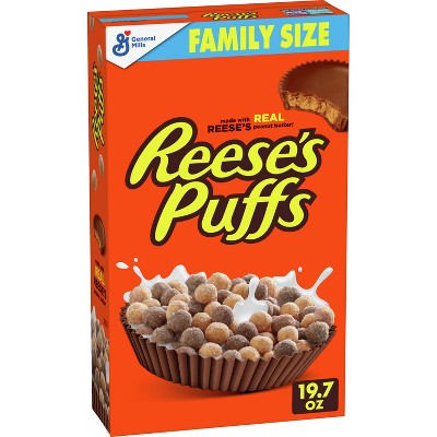 General Mills Family Size Reeses Puffs Cereal - 19.7oz