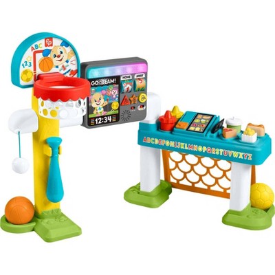Image of Fisher-Price Laugh & Learn 4-in-1 Game Experience Play Center