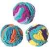 FOUFIT Hide n Seek Snuffle Balls Nosework Toy for Dogs, Pink/Purple, Small 4" - 2 of 3