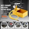 VEVOR Hydrostatic Test Pump, Max 25 bar/362 PSI, Single Valve Hydraulic Manual Water Pressure Tester Kit with Gauge 1.4 Gal Water Tank, Yellow - 3 of 4