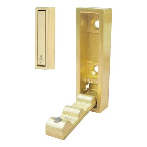 Unique Bargains 90° Foldable Coat Hook Invisible Perforated Fixed Wall - 1 of 4