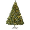 Artificial Holiday Tree Realistic Full-Body Branches Hinged Sections,  Christmas Tree, Foldable Base for Easy Setup and Storage for Home Parties - 2 of 4