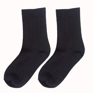 Alilang Women's Solid Low Cut Socks Non Slip Cotton for Casual Stability and Comfort 2 Pairs - One Size Fits Most - 1 of 4