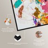Art Remedy Bright Prism II Minimalist collage style wall art Framed - 4 of 4