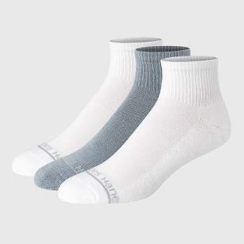 Hanes Originals Premium Men's SuperSoft Ankle Socks 3pk - 6-12