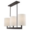 Livex Lighting Hayworth 3 - Light Chandelier in  Bronze - 4 of 4
