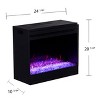 23'' Color Changing Electric Firebox with Remote Control - Black - SEI - 4 of 4