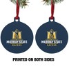 Murray State University Primary Logo Aluminum Holiday Christmas Tree Ornament - 2 of 4