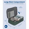 Hynes Eagle 38L Carry on Backpack + Fanny Pack-Dark Green - 4 of 4