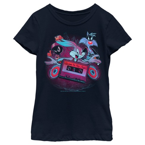 Girls' Bluey Short Sleeve Graphic Boxy T-shirt - Purple : Target