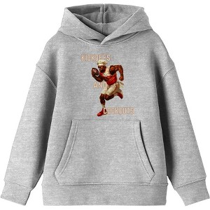 Go Sports! But Where's the Food? Youth Long Sleeve Hoodie - 1 of 2