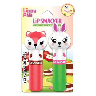 Lip Smacker Lippy Pals Fox and Bunny Lip Balm -.28oz