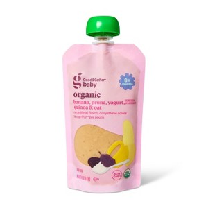 Banana Prune Yogurt Quinoa Baby Pouch - 4oz - Good & Gather™ - 1 of 2