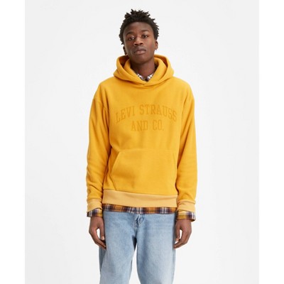 levi's hoodie yellow