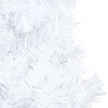 Artificial Pre-lit Christmas Tree with Ball Set White 70.9" PVC - 4 of 4