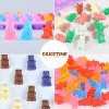 JDICTION 4-Pack Mini Bear Candy Molds, Food Grade Silicone Chocolate & Gummy Molds with 2 Droppers, Non-Stick Baking Molds for DIY Treats - 4 of 4