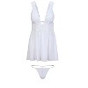 Adore Me Women's Adalee Babydoll Lingerie - 4 of 4
