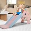 Infurnic Baby Activity Gyms, 2-in-1 Dolphin Slide with Basketball Hoop, Fun, Safe and Easy to Use for Kids, Multicolored, 44.49"*14.17"*19.69" - 2 of 4
